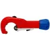 KNIPEX TubiX труборез для стали и цветных металлов, рез d 6 - 35 мм (1/4''-1 3/8''), толщина стенок до 2 мм, L-260 мм, с держателем для торгового оборудования, KN-9