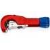 KNIPEX TubiX труборез для стали и цветных металлов, рез d 6 - 35 мм (1/4''-1 3/8''), толщина стенок до 2 мм, L-260 мм, с держателем для торгового оборудования, KN-9