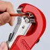 KNIPEX TubiX труборез для стали и цветных металлов, рез d 6 - 35 мм (1/4''-1 3/8''), толщина стенок до 2 мм, L-260 мм, с держателем для торгового оборудования, KN-9