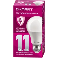 Лампа ОНЛАЙТ 90 399 OLL-A55-11-230-4K-E27 (PRO 90-240 В)