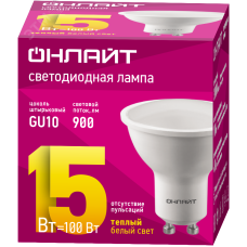 Лампа ОНЛАЙТ 90 467 OLL-PAR16-15-230-3K-GU10