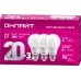 Лампа ОНЛАЙТ 90 609 OLL-A60-20-230-4K-E27-PACK3