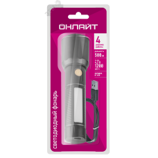 Фонарь ОНЛАЙТ OPT-CP07-ACCU