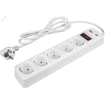 Сетевой фильтр ОНЛАЙТ 90 882 OSP-USB-05-300-ESC-3х0.75-WH
