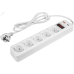 Сетевой фильтр ОНЛАЙТ 90 882 OSP-USB-05-300-ESC-3х0.75-WH