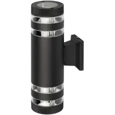 Светильник уличный настенный Адрия GBW-102-BL-0300 230В 2хЕ27 max 30Вт IP54 300х150x90 вверх/вниз