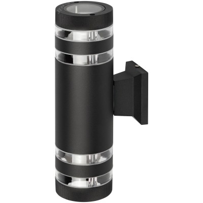 Светильник уличный настенный Адрия GBW-102-BL-0300 230В 2хЕ27 max 30Вт IP54 300х150x90 вверх/вниз