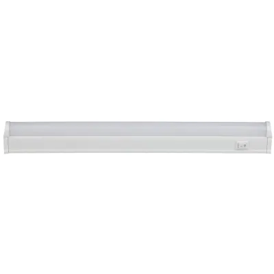 Линейный светодиодный светильник ЭРА LLED-01-04W-6500-W 4Вт 6500K L314мм с выключателем