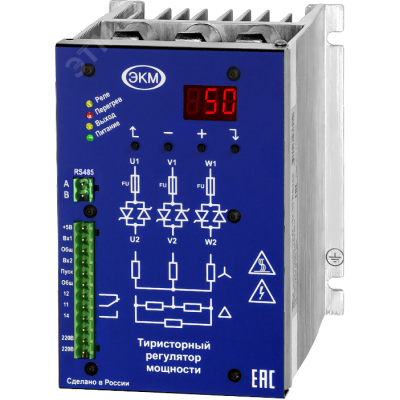Регулятор мощности тиристорный ТРМ-3МN-30-RS485