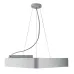 Светильник LED ЭРА Geometria SPO-154-W-40K-042 Delta 42Вт 4000К 3500Лм IP40 800*800*80 белый подвесной