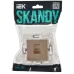 SKANDY Розетка компьютерная RJ45 кат.6 SK-K02Sa песочный IEK