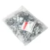 Скоба металлическая  двухлапковая d 21-22 мм (100шт.) EKF PROxima