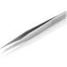Пинцет захватный прецизионный заострённые гладкие губки L-155 мм хромоникелевая нержавеющая сталь антимагнитный