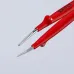 Пинцет VDE 1000V захватный прецизионный зазубренные губки с тонкими кончиками пружинная сталь хромированный L-150 мм