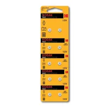 Батарейки Kodak AG0 (379) LR521, LR63 [KAG0-10] MAX Button Cell (100/1000/98000)