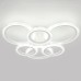 Светильник потолочный светодиодный ЭРА Модерн Ring CLL-1-90-RC WH с ДУ 90W 3000-6500К белый