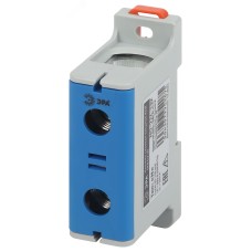 Клемма силовая вводная КСВ ЭРА NO-224-132 (KE63.2) 35-150 мм? синяя N