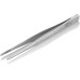 Пинцет захватный прецизионный закруглённые зазубренные губки шириной 35 мм хромоникелевая сталь нержавеющий немагнитный L-145 мм
