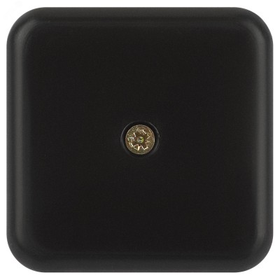 Распаячная коробка ЭРА BS-B-50-50-20 для кабель-канала черная 50х50х20мм IP40