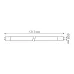 Лампа Gauss Elementary T8 20W 1560lm 4000K G13 1200mm стекло поворотная LED 1/30
