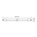 Лампа Gauss Elementary T8 12W 1000lm 6500K G13 600mm стекло LED 1/20