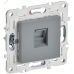SKANDY Розетка компьютерная RJ45 кат.6 SK-K02Gr серый IEK