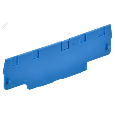 ARMAFIX Заглушка EPCX4-4 BU для колодки клеммной CP/CX4-4 синяя IEK
