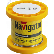 Припой 93 079 NEM-Pos02-63K-1-K50 (ПОС-63, катушка, 1 мм, 50 гр)