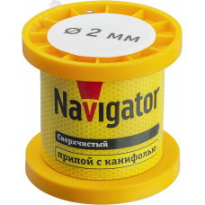 Припой 93 081 NEM-Pos02-63K-2-K50 (ПОС-63, катушка, 2 мм, 50 гр)