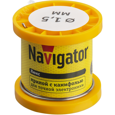 Припой 93 083 NEM-Pos02-61K-1.5-K100 (ПОС-61, катушка, 1.5 мм, 100 гр)