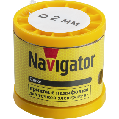 Припой 93 087 NEM-Pos02-61K-2-K200 (ПОС-61, катушка, 2 мм, 200 гр)