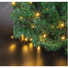 Гирлянда Navigator 93 673 NGF-D023-01 (еловый шлейф WW 20 1.8 м IP20 BL)