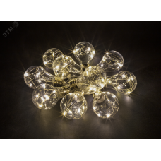 Гирлянда Navigator 93 676 NGF-D024-03 (лампочки WW 100 3м IP20 3АА)