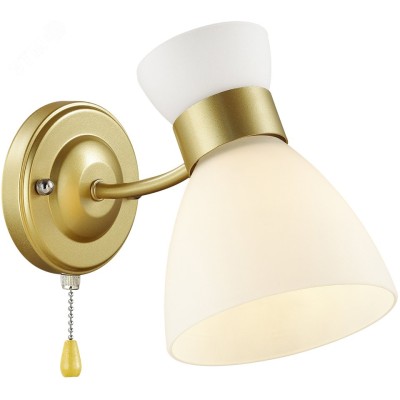 Бра светильник настенный 1хЕ27 60 Вт модерн с выключателем Rivoli Wendy 9184-401