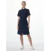 Халат женский Сансара-005 (тк.Смесовая,160) MedLine, т.синий,48-50,158-164