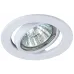 ST2A WH Светильник ЭРА штампованный поворотный MR16,12V/220V, 50W белый (100/2400)