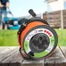 Удлинитель силовой ЭРА RMx-4es-3x2.5-50m-IP44 на металлической катушке с заземлением с выключателем 4 розетки 50м ПВС