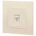 14-3107-02 ЭРА Розетка RJ45, IP20, сл.кость (10/100/3000)