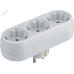 Разветвитель Navigator 94 672 NAD-L-3E-WH 3 гн. (в ряд) с/з Разветвитель Navigator 94 672 NAD-L-3E-WH 3 гн. (в ряд) с/з