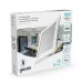 Светильник Gauss Glass кв 18W 1480lm 4000K 185-265V IP20 монт 170х170 200*200*36 с дек стек LED 1/20