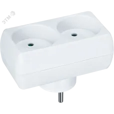Разветвитель Navigator 94 671 NAD-L-2X-C-WH 2 гн. б/з