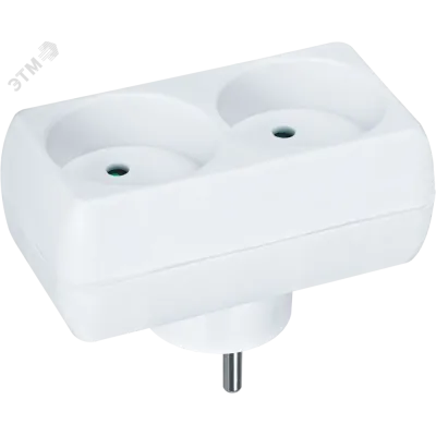 Разветвитель Navigator 94 671 NAD-L-2X-C-WH 2 гн. б/з