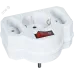 Разветвитель Navigator 94 698 NAD-3-R2F-WH 3 гн. (в ряд) 1гн с/з 2гн б/з