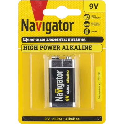 Элемент питания Navigator 94 756 NBT-NE-6LR61-BP1