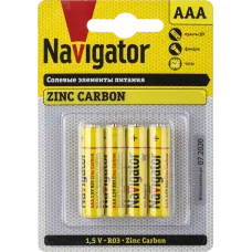 Элемент питания Navigator 94 767 NBT-NS-R03-BP4