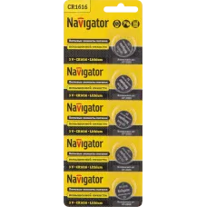 Элемент питания Navigator 94 779 NBT-CR1616-BP5
