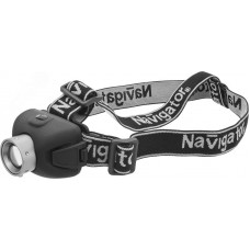 Фонарь Navigator 94 913 NPT-H06-3AAA налоб. CREE 1LEDx5Вт 3 реж. фокус