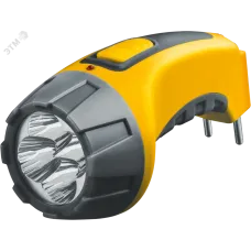 Фонарь Navigator 94 951 NPT-CP03-ACCU Пласт. 4LED, прям. зар-ка, акк.4В, 500мАч.