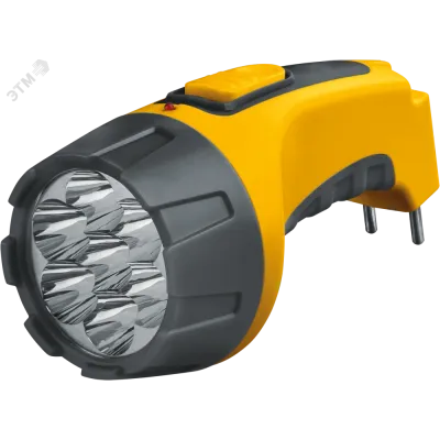Фонарь Navigator 94 952 NPT-CP04-ACCU Пласт. 7LED, прям. зар-ка, акк.4В, 800мАч.