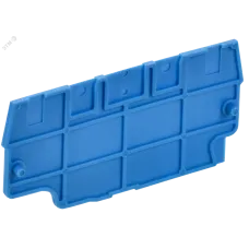 ARMAFIX Заглушка EPCX2.5-3 BU для колодки клеммной CP/CX2.5-3 синяя IEK